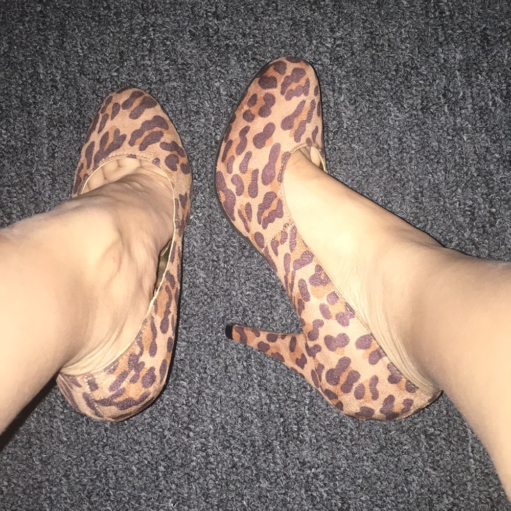 Cheetah heels